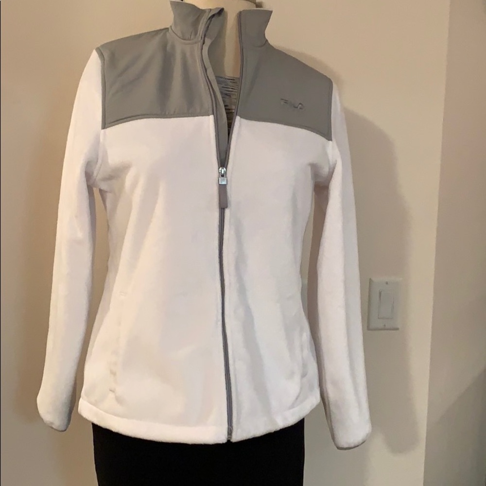 Ultra soft FILA fleece jacket